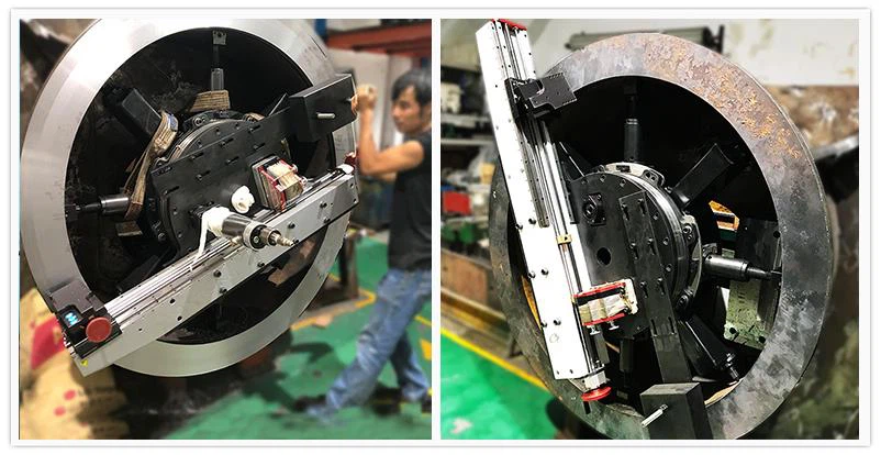 FDG2000 Portable Flange Face Machine On Rtj-T-O On-Site Machining Or Repair In Canada