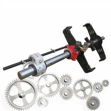 Horizontāla lieljaudas pārnēsājama uz vietas līnijas urbšanas iekārta in situ